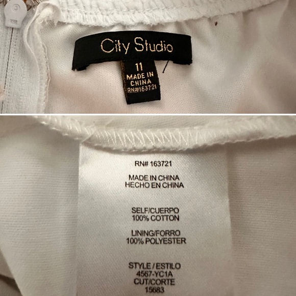 City Studios Juniors' Ruffled Swiss-Dot Dress (11) - Picture 13 of 16